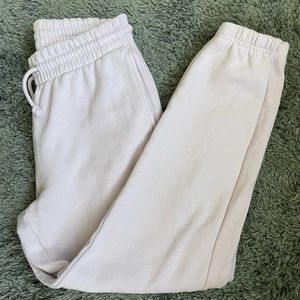 Artizia light pink TNA cozy af joggers